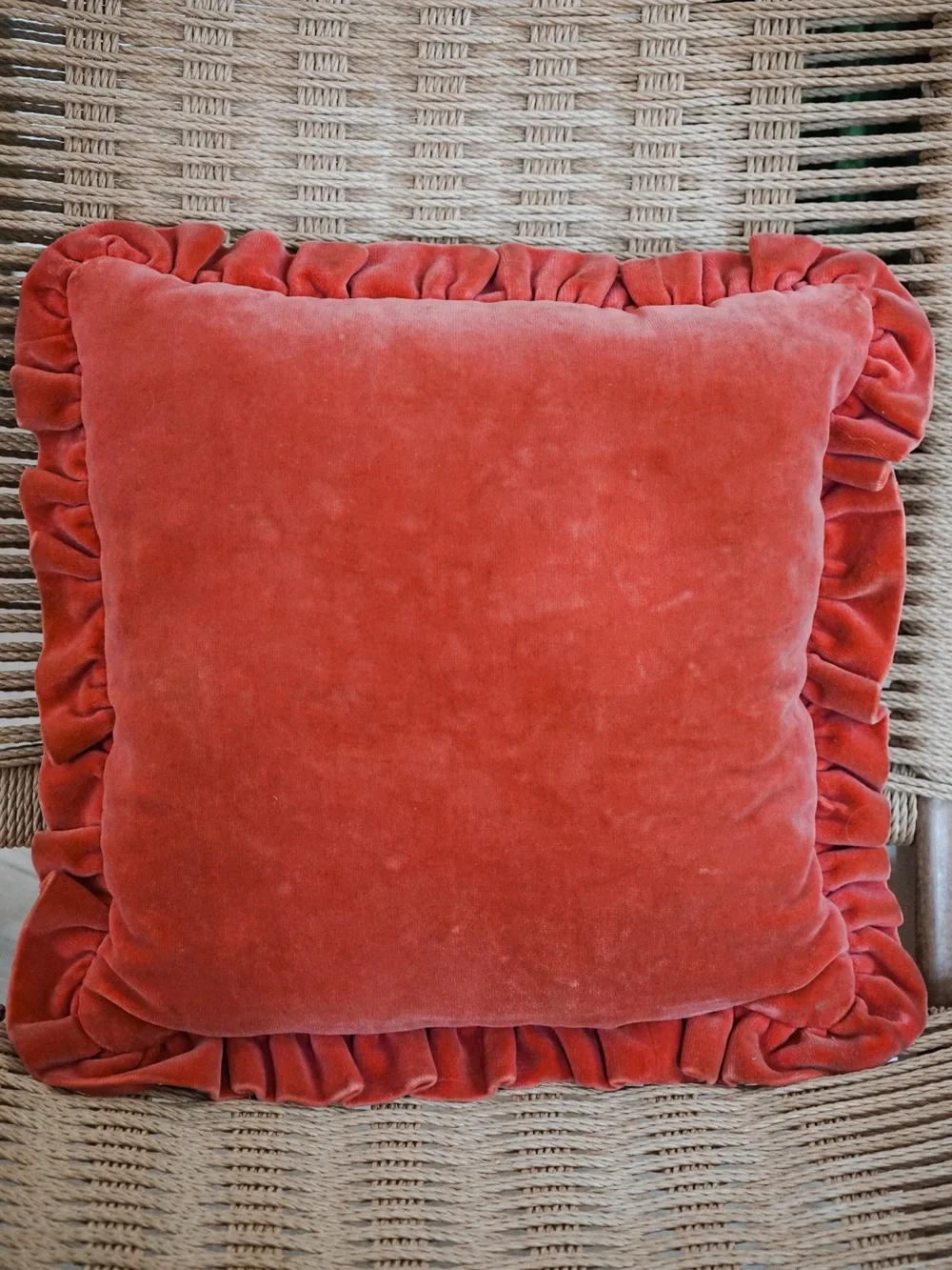 Vintage Handmade Patchwork Pillow